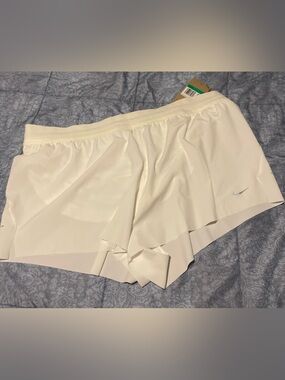 Nike Cream Performance Skort with Built-In Shorts